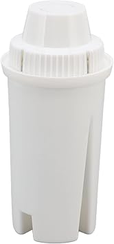 Coffee Machine Water Filter Replacement for Classic 107007, ABS Material, Coconut Shell Activated Carbon, Reduces Limescale and Impurities