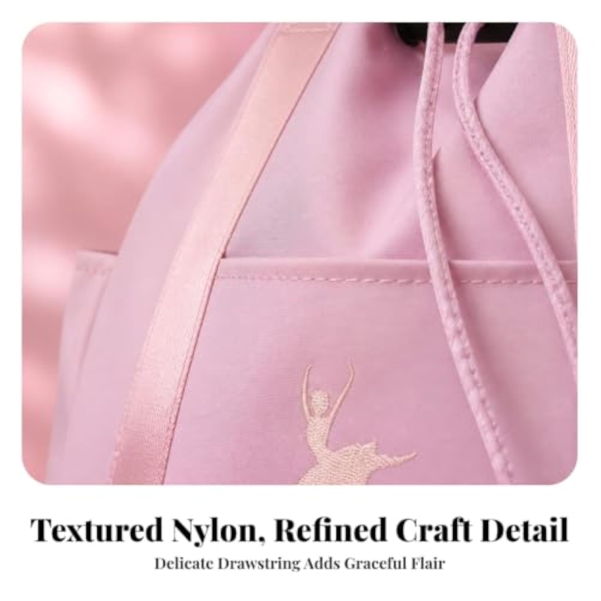 Soft-Structured Drawstring Backpack, Lightweight Cinch Bag