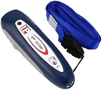Portable Mini 2 in 1 UV Currency Money Note Detector Counterfeit Checker with Lanyard Magnetic Detector Keychain