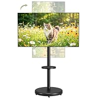 Amazon.co.jp: ECOTINY テレビスタンド 37~86インチ対応 縦横回転 壁