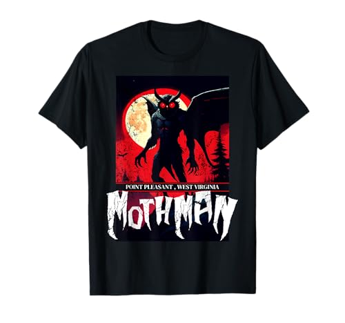 Críptido retro vintage de Mothman Point Pleasant Camiseta