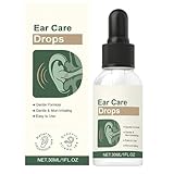 Ear Care Drops - Natural Botanical Extracts – Gentle Ear Care Serum for Daily Ear Hygiene, Earwax Softening & Moisturizing (1)