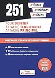 251 fiches, schémas et vidéos pour devenir attaché territorial, attaché principal: Concour...