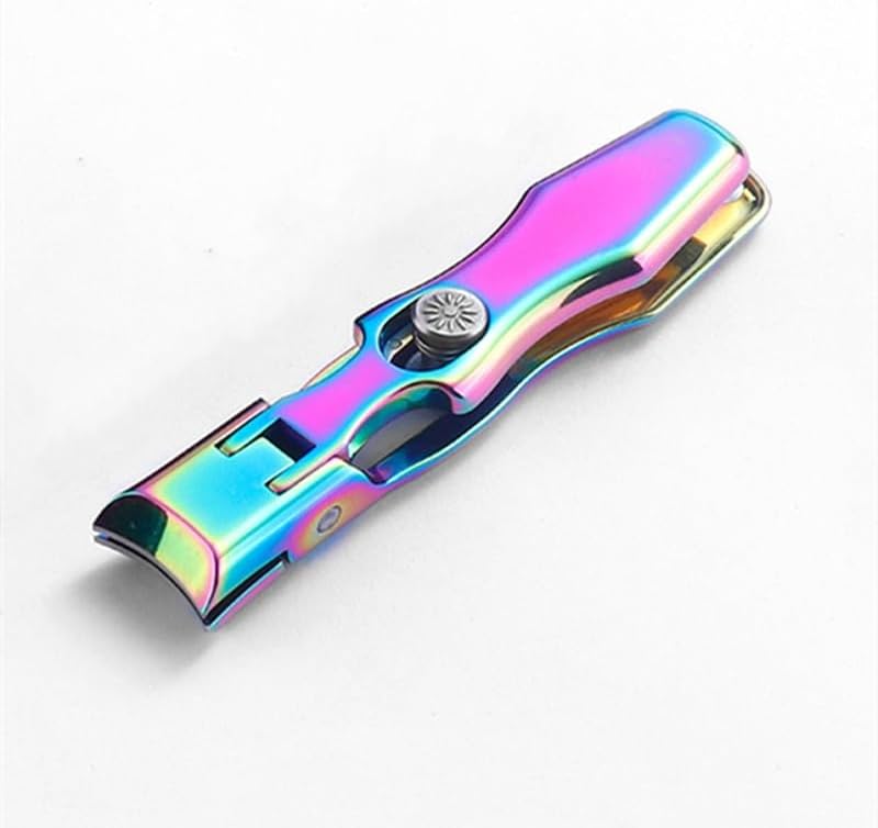 Nail Clippers, Cuticle Nippers Nail Manicure Scissors Cutters Nail Art Tools (Color : Colourful)