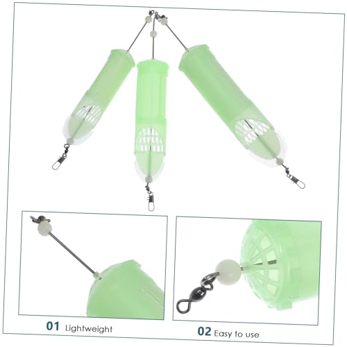 Cage à appâts matériel de pêche réutilisable BESPORTBLE accessoire extérieur