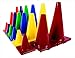 Poly Enterprises 006763 6 in. Classic Game Cones , Set of 6