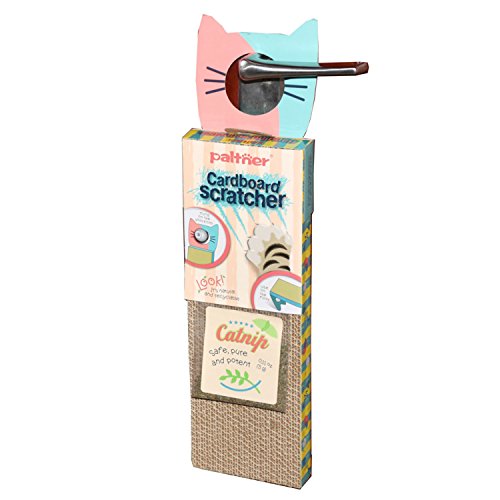 Jzmyxa Door Hanging Cat Scratcher,Cat Cardboard Scratcher And Catnip #TOP12
