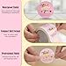 Pink Thank You Stickers Gold Foil – 500 Waterproof 1.5” Round Labels for Small Business Packaging, Custom Thank You Labels for Envelopes, Gift Bags, Boxes, Cards & Orders