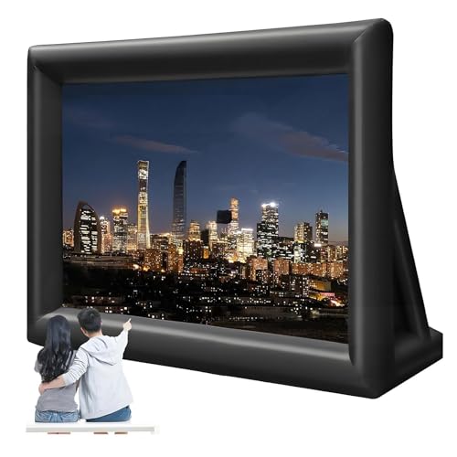 Écran gonflable de cinéma pour projecteur extérieur 16FT durable