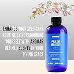AROMAR Premium Fragrance Oil, Long-Lasting, Refreshing Uplifting Aroma for Aromatherapy, Relaxation & Household Uses. Fresh Linen 8oz - Image 3