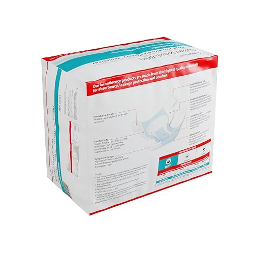 Cardinal Health™ Wings™ Plus Quilted Stretch Brief with BreatheEasy™ Technology, Size 2 (L/XL), Case of 602