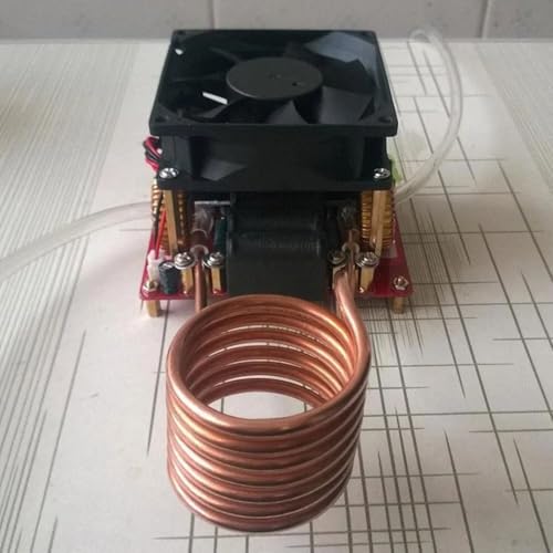 Calentador ZVS de 1000W para fundir metales sin soplete mediante bobina de agua 3