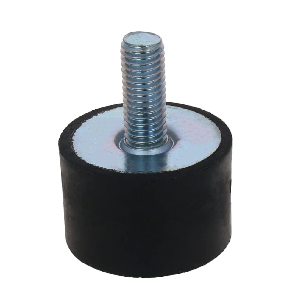 Tool parts for Machine M8 Black Sliver Male Thread Anti Vibration Rubber Mount Car Bobbin Isolator Damper(VE) - ( Color: SIZE7 1pcs )
