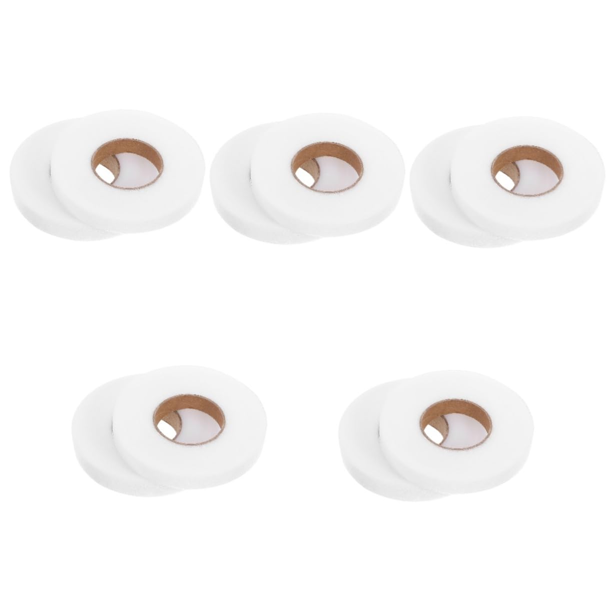 VILLCASE 10rouleaux Rubans Adhésifs Pour Ourlets Sans Couture Pour Vêtements Couture Facile Et Accessoires Textiles Ruban Thermocollant