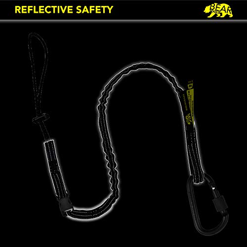 Cordon de sécurité interchangeable pour travaux en hauteur BearTOOLS - 5