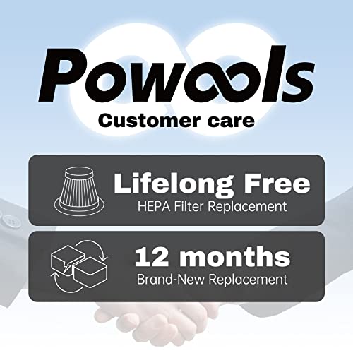 Powools-Car-Vacuum-Cordless-Rechargeable-Handheld-Vacuum-Cleaner-by-VacLife-High-Power-with-Fast-Cahrge-Tech-Portable-Vacuum-with-Large-Capacity-Battery-Handheld-Vac-Silver-PL8189