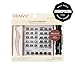 i-ENVY Cluster Palette Kit, DIY Lash Makeup, Customizable Under Lash Extension Layering All in One Convenience, Mini Applicator & Mascabond Glue Included (Neutral)