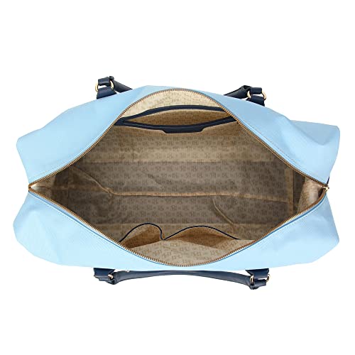 Badgley Mischka Barbara XL Canvas Tote Weekender Travel Bag3