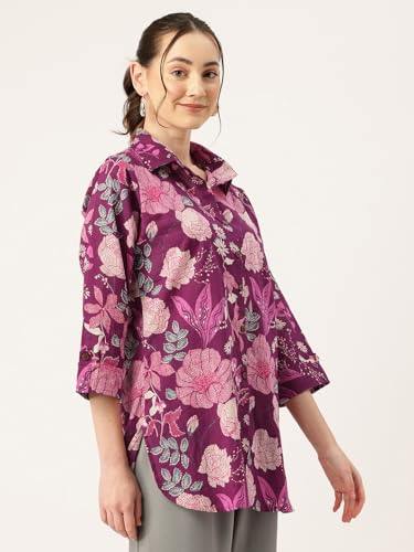 Image of feranoid Versatile Collared Shirt for Women - Elegant & Casual (S-3XL)
