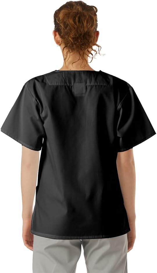 SPECTRUM UNIFORMS Scrubs Top Doctor Nurse Coat Unisex V-Neck, Yoga Medical Professionals, Hospital and Lab WorkWear Pack Of 2