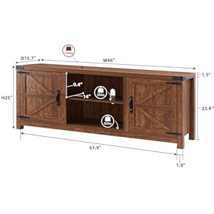 T4treamfarmhousetvstandfortvsupto75incheswoodbarndoormediatelevisionconsoletablewithstoragecabinetseasyassemblymodernentertainmentcenterforlivingroomreclaimedbarnwood Urban Country Home Decor T4tream farmhouse tv stand for tvs up to 75 inches wood barn door media television console table with storage cabinets easy assembly modern entertainment center for living room reclaimed barnwood urban country home decor