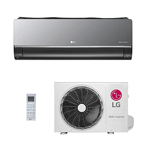 Ar-Condicionado Split HW LG Dual Inverter Voice Artcool UV Nano 12.000 BTUs Quente/Frio 220V