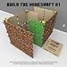 Minecraft Explorer Kit - Build Minecraft in The Real World - Endless Play for Ages 8 and Up - Build Forts, Mazes, Tunnels, and More - Durable, Reusable, and Made in USA (1 Pack)