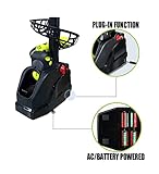 Tennisbälle Maschine(Maximal 30 Bälle),Tennisball Trainer für selbsttraining,Anfänger/Kinder/Lehrer/Zuhause/Gericht,genaue effiziente Ballwurfmaschinen für alle Stufen/Alter,AC&Batterie&USB-Kabel