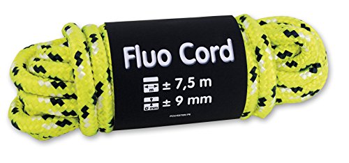 Neón Cord dpe1 cuerda trenzada poliéster (, multicolor, ø 9 mm/7,5 m