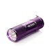 Produktbild edi-tronic Taschenlampe 9 LED´s lila inkl. Batterien - LED Lampe Alu Leuchte Licht