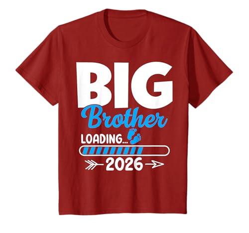 Crianças Big Brother Loading 2026, promovido a Big Brother 2026 Boys t-shirt