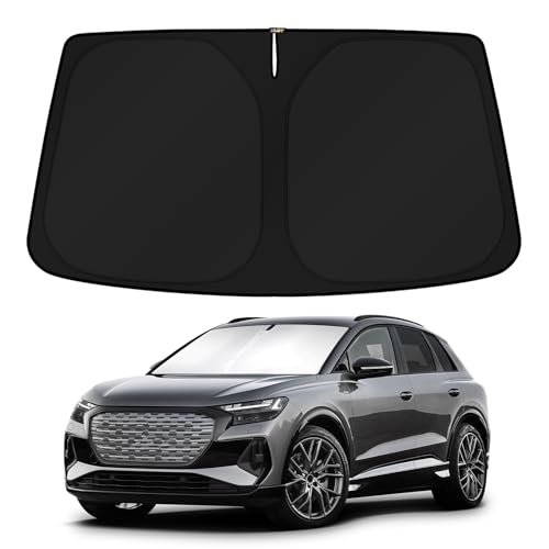 KUST Windshield Sun Shade for 2022-2024 2025 2026 Audi Q4 E-tron Etron Accessories Custom Fit...