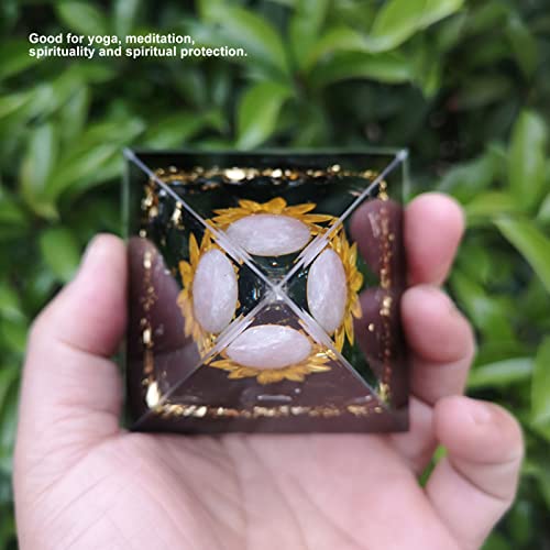 Pirâmide de Orgone, Pirâmide de Cristal Pirâmide de Orgonite para o Sucesso, Gerador de Pirâmide de