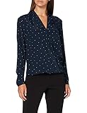 Lieferumfang: 1 x Damen Bluse von Seidensticker in Blau / Stilvolle Damenbekleidung für jeden Anlass / Schick-festlich und sportlich kombinierbar / Webart: Voile
