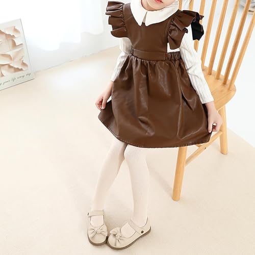 Baby Boys Girls Fleece Pantyhose Knitted Tights Stretchy Basic Full Length Footed Leggings Toddler Solid Cotton Stocking3