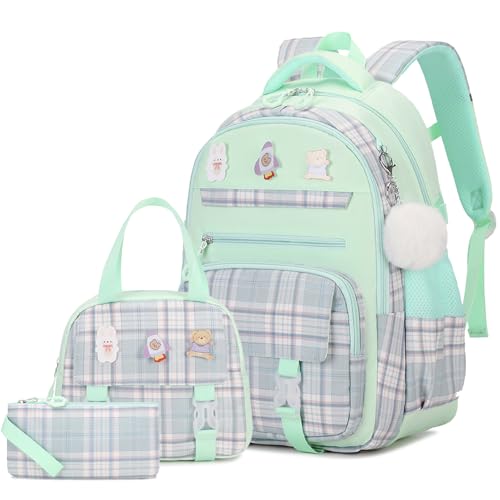 FIXITOK Mochila verde 07, Verde, Large, Mochila