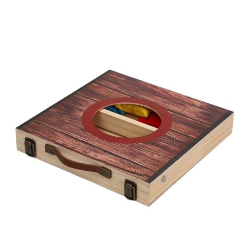 Jeu de lancer de précision en bois massif et finitions durables