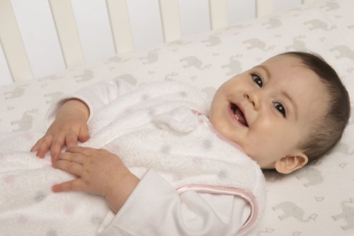 Swaddledesigns Fitted Crib Sheet/Toddler Sheet, Baby Sleeps Better On Softest Cotton Flannel, Made In Usa, Elephant And Pastel Yellow Chickies #TOP3