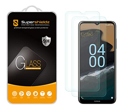 Supershieldz (2 Pack) Designed for Nokia G400 5G Tempered Glass Screen Protector, Anti Scratch, Bubble Free