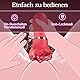 Vibration für Frauen Sexspielzeug Solo - Sex Spielzeug für die Frau mit 10 Vibrations- & 10 Leckmodi, G Punkt Vibrator mit Klitorisstimulation für Frauen, Nippel Klitoris Vaginales Anal Sexstimulator