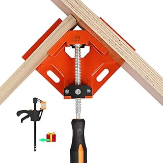 Wood Clamps For Woodworking, Basecent Metal Corner Clamps For Woodworking, 90 Degree Right