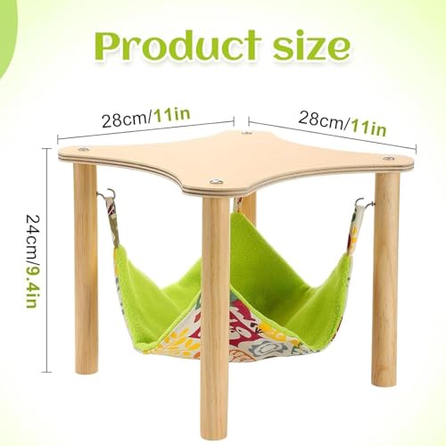Hamaca para hámster reversible y cama colgante para jaula de ardillas 7