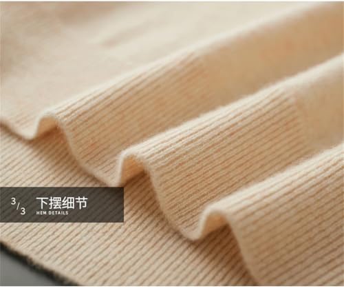 Men's Solid Merino Wool Sweater Round Neck Winter Thin Solid Color Sweater Pullover2