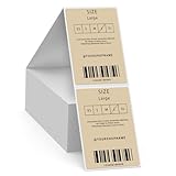 Matériau durable : Nos étiquettes thermiques sont fabriquées en vinyle, imperméable, résistant à l'huile et indéchirable, protégeant les étiquettes du flou causé par des substances comme l'eau et l'huile. La surface de l'étiquette est lisse et peut être écrite directement avec un marqueur.