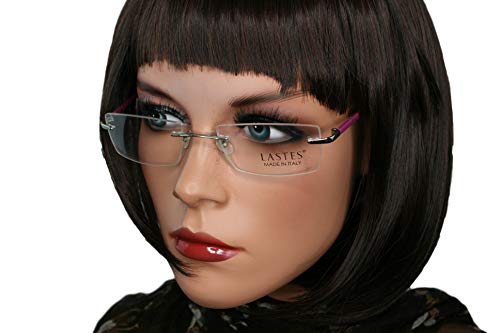 Lunettes de vue argenté et rose LVM0004 design premium