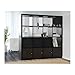 Ikea ' New KALLAX Shelf Unit, Black-Brown (Black, 57 7/8x57 7/8 