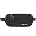 Money Belt - RFID Blocking Travel Wallet For Passport, Money, Credit Cards, Documents, and Phone - Black