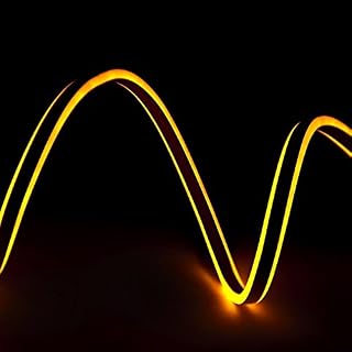 LED Hose "Neon Flex" 12W Dual Side Emission 220-230VAC 12W/M x1M 40.000H [WM-SMD2835-NFD-120-GO]-Yellow | Greenice