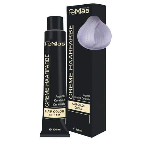 FemMas - Tintura super schiarente viola 902 S, professionale alla crema per schiarire i capelli fino a 5 tonalità, colorazione permanente per risultati duraturi, 100 ml