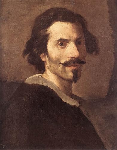 Affiche Gian Lorenzo Bernini autoportrait impression sur toile 60x90cm pour salon